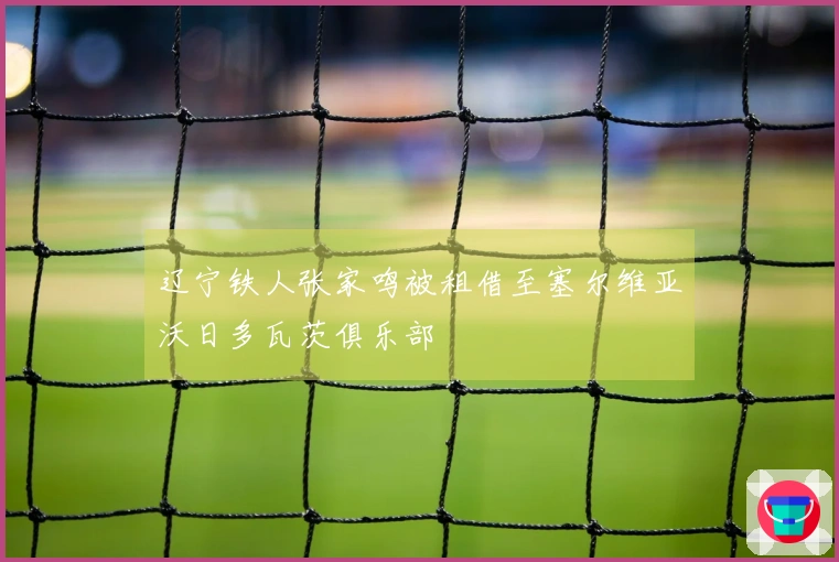 辽宁铁人张家鸣被租借至塞尔维亚沃日多瓦茨俱乐部